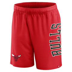 Chicago Bulls Post Up Mesh Shorts - Red on sale