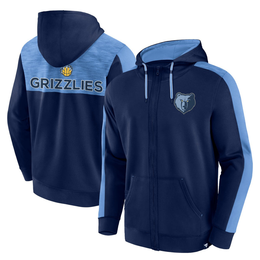 Memphis Grizzlies Rainbow Shot Full-Zip Hoodie - Navy online