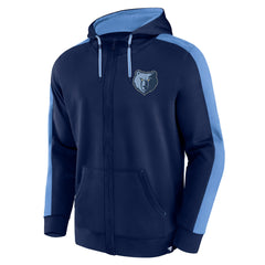 Memphis Grizzlies Rainbow Shot Full-Zip Hoodie - Navy online