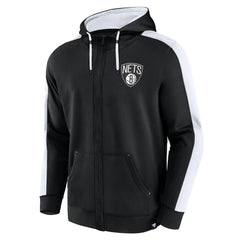 Brooklyn Nets Rainbow Shot Full-Zip Hoodie - Black online