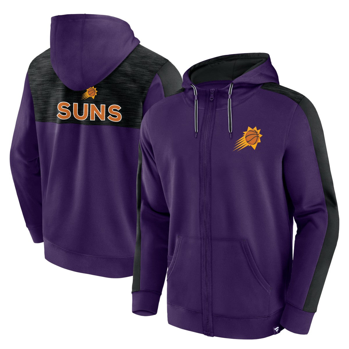 Phoenix Suns Rainbow Shot Full-Zip Hoodie - Purple shop
