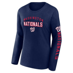 Washington Nationals Women's T-Shirt Combo Pack Navy/Red