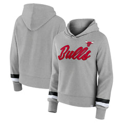 Chicago Bulls Women's Halftime Pullover Hoodie - Heather Gray online
