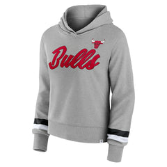 Chicago Bulls Women's Halftime Pullover Hoodie - Heather Gray online
