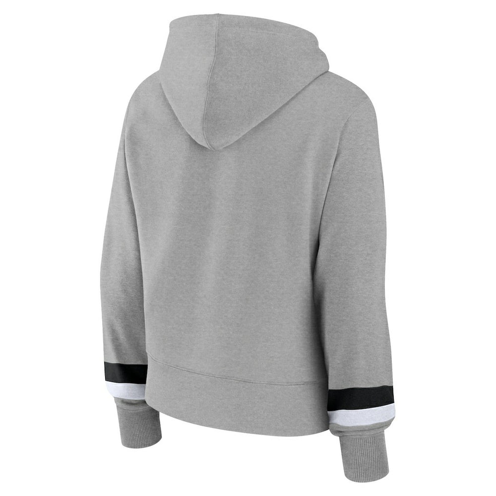 Chicago Bulls Women's Halftime Pullover Hoodie - Heather Gray online