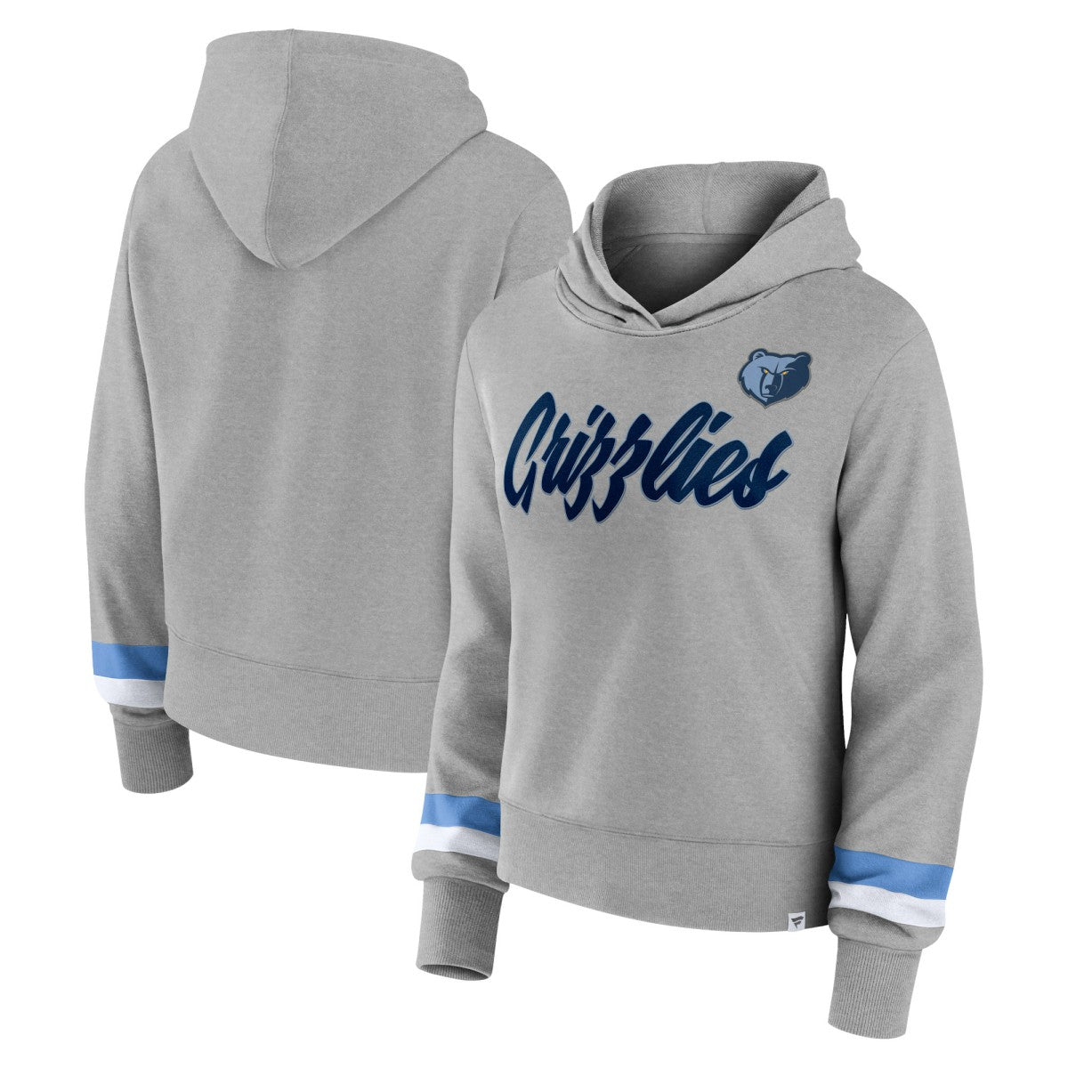 Memphis Grizzlies Women's Halftime Pullover Hoodie - Heather Gray on sale