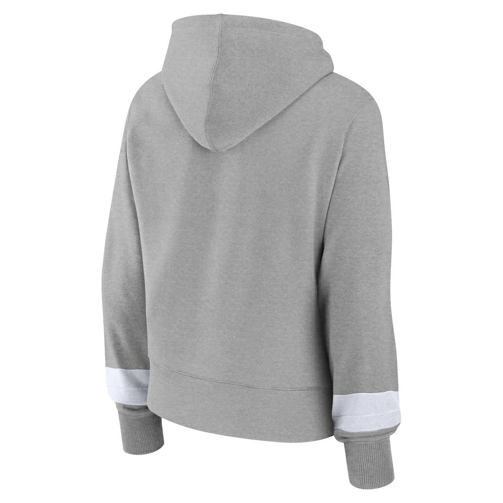 Brooklyn Nets Women's Halftime Pullover Hoodie - Heather Gray sale