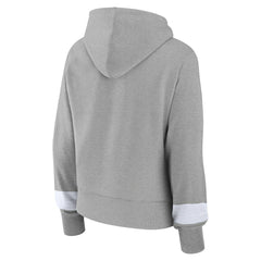 Brooklyn Nets Women's Halftime Pullover Hoodie - Heather Gray sale