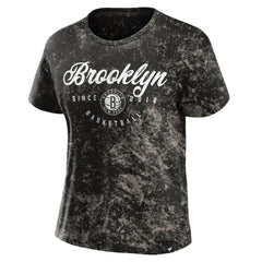 Brooklyn Nets Women's Breakaway T-Shirt - Black cheap