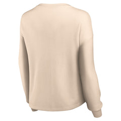 Phoenix Suns Women's Go For It Long Sleeve Notch Neck T-Shirt - Tan cheap