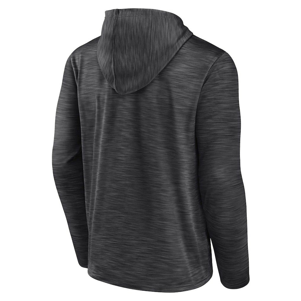 Brooklyn Nets Fast Break Pullover Hoodie - Heather Charcoal on sale