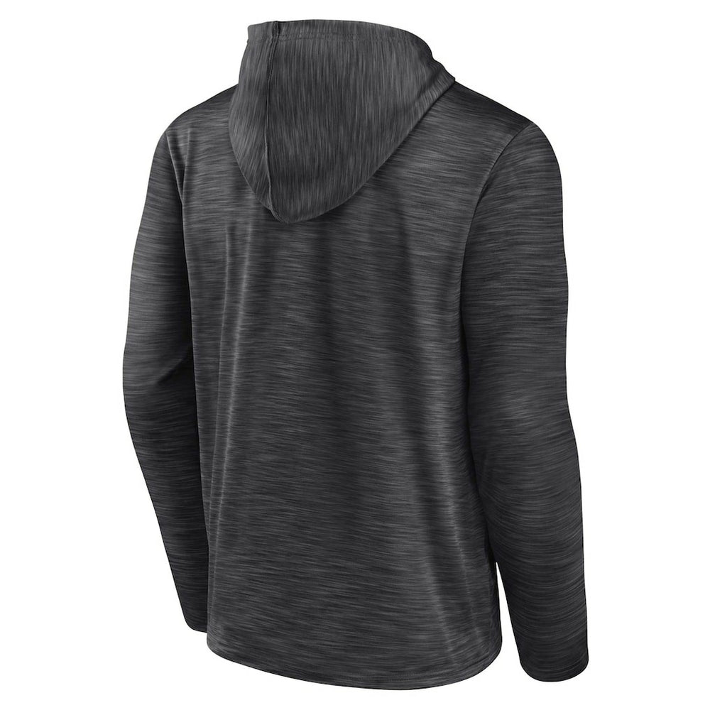 Brooklyn Nets Fast Break Pullover Hoodie - Heather Charcoal on sale