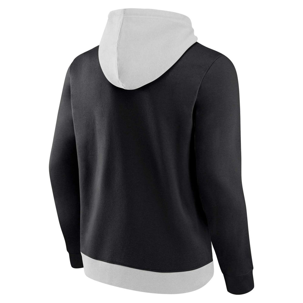 Toronto Raptors Arctic Colorblock Pullover Hoodie - Gray/Black cheap