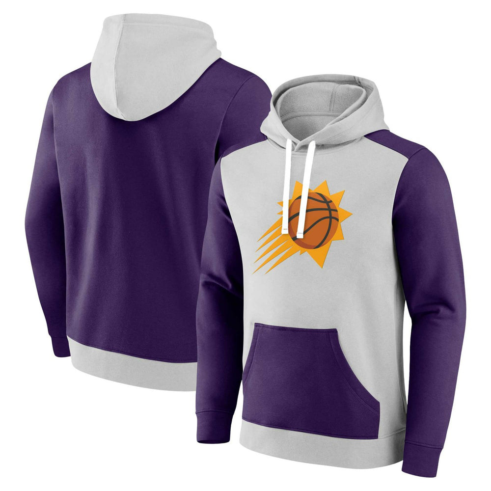 Phoenix Suns Arctic Colorblock Pullover Hoodie - Gray/Purple online