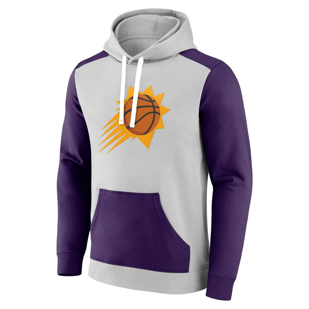 Phoenix Suns Arctic Colorblock Pullover Hoodie - Gray/Purple online