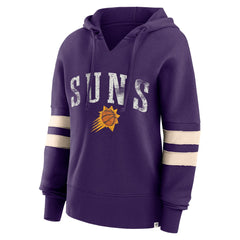 Phoenix Suns Women's Bold Move Dolman V-Neck High Hip Hoodie - Purple discount