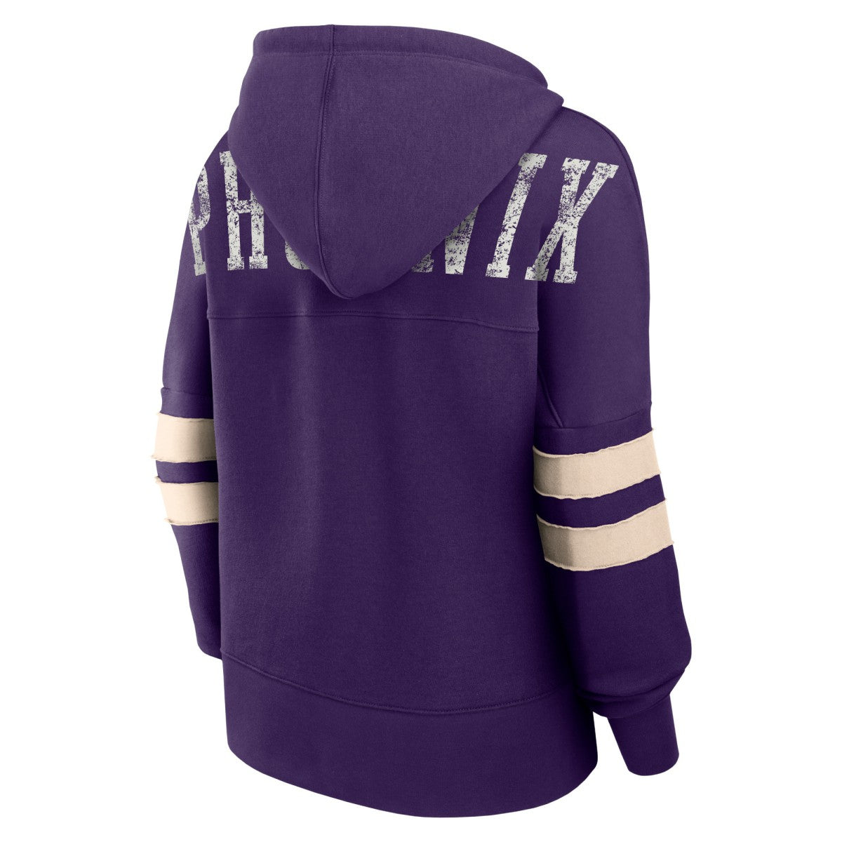 Phoenix Suns Women's Bold Move Dolman V-Neck High Hip Hoodie - Purple discount