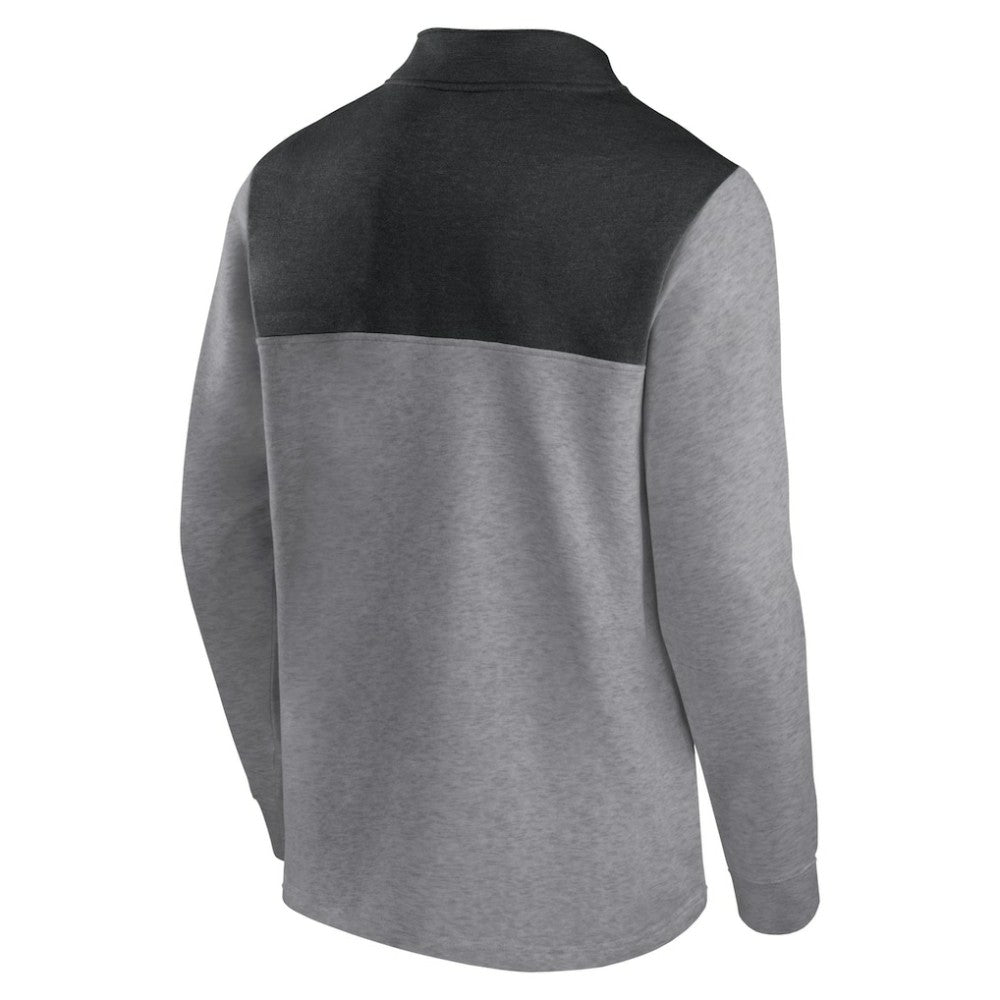 Vegas Golden Knights Fanatics Launch It Quarter-Zip Jacket - Heather Gray Jackets