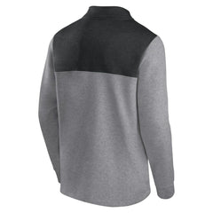 Vegas Golden Knights Fanatics Launch It Quarter-Zip Jacket - Heather Gray Jackets