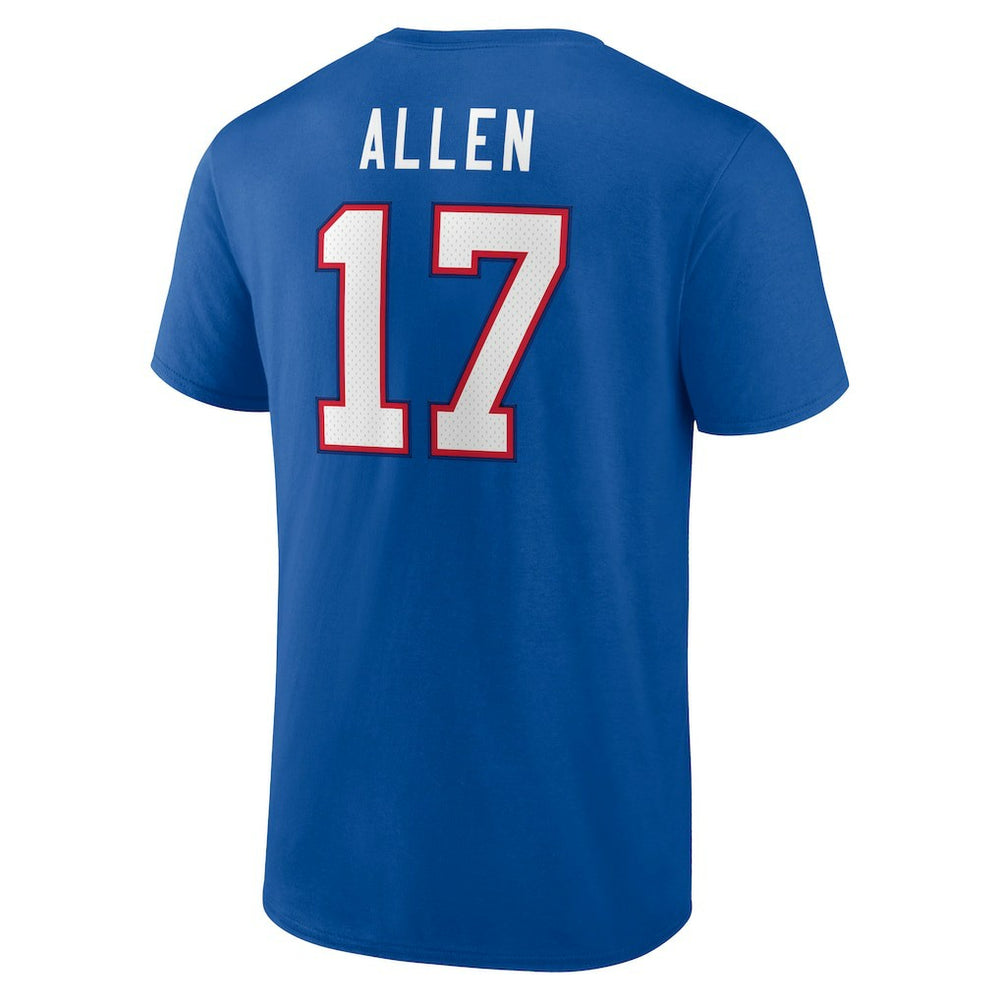 Josh Allen Buffalo Bills Icon Player Name & Number T-Shirt - Royal sale