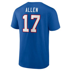Josh Allen Buffalo Bills Icon Player Name & Number T-Shirt - Royal sale