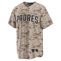 Manny Machado San Diego Padres USMC Alternate Replica Player Jersey Camo