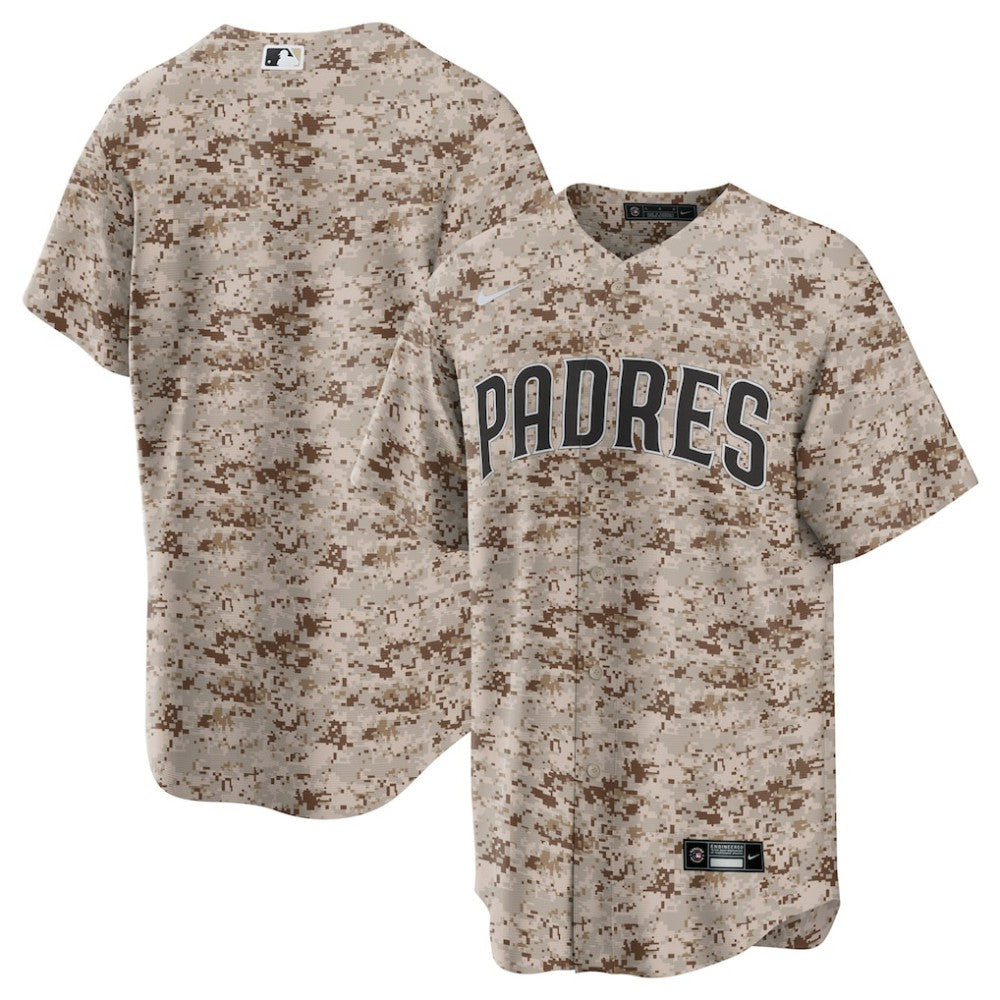 San Diego Padres USMC Alternate Replica Team Jersey Camo