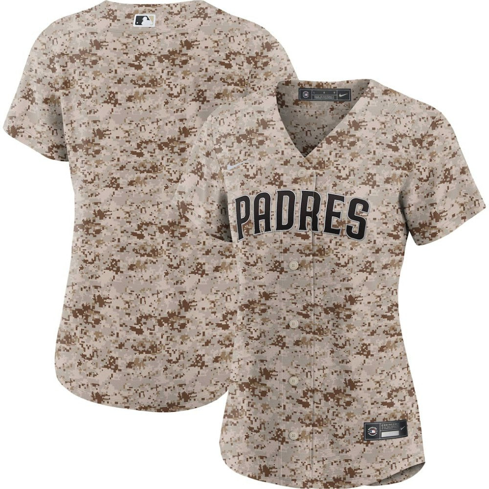 San Diego Padres Women's USMC Alternate Replica Team Jersey Camo