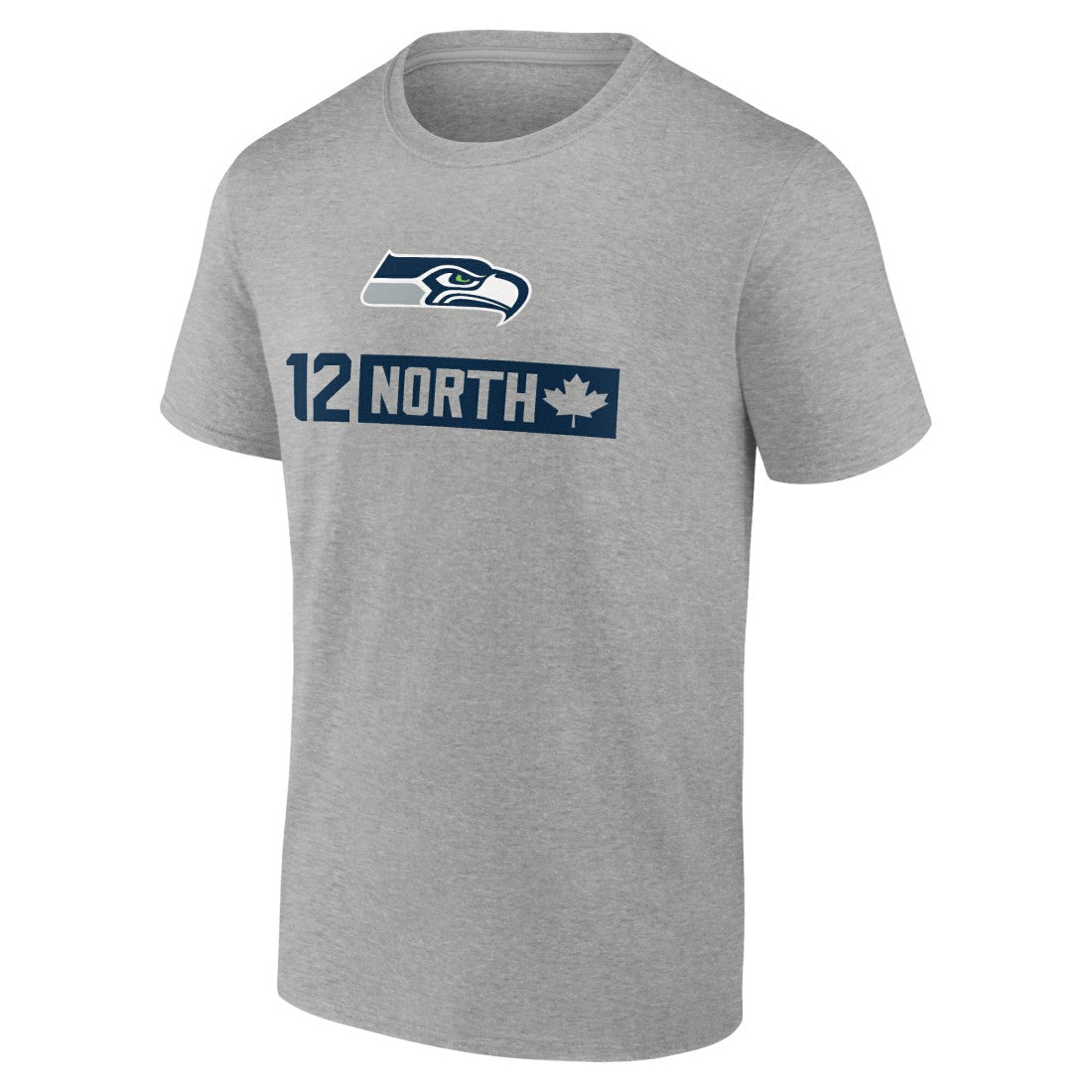 Seattle Seahawks 12 North T-Shirt - Heather Gray discount