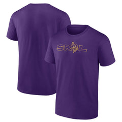 Minnesota Vikings SKOL T-Shirt - Purple cheap
