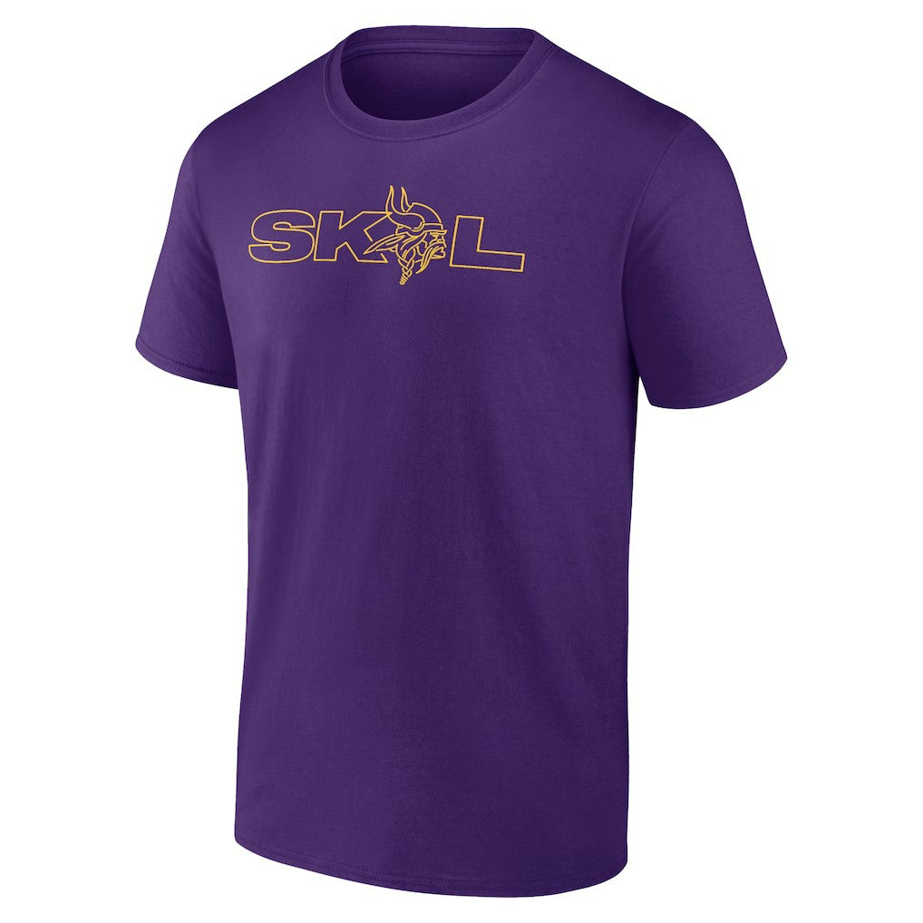 Minnesota Vikings SKOL T-Shirt - Purple cheap