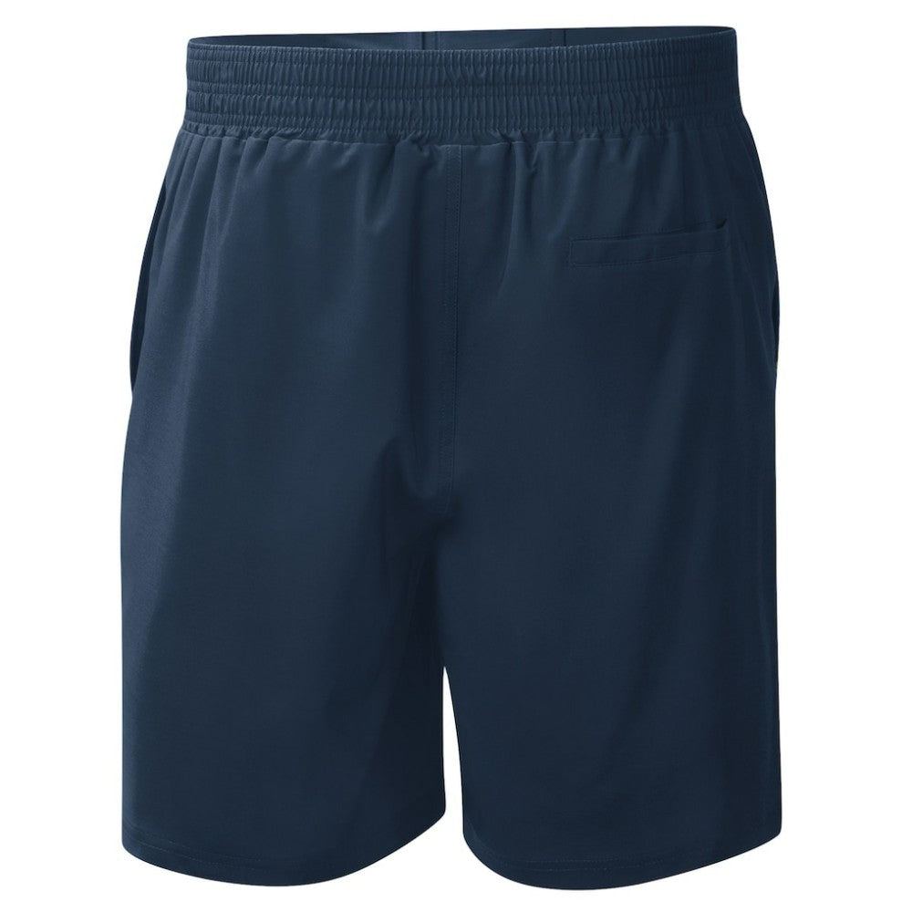 Atlanta Braves G-III Sports by Carl Banks Breeze Volley Swim Shorts Navy