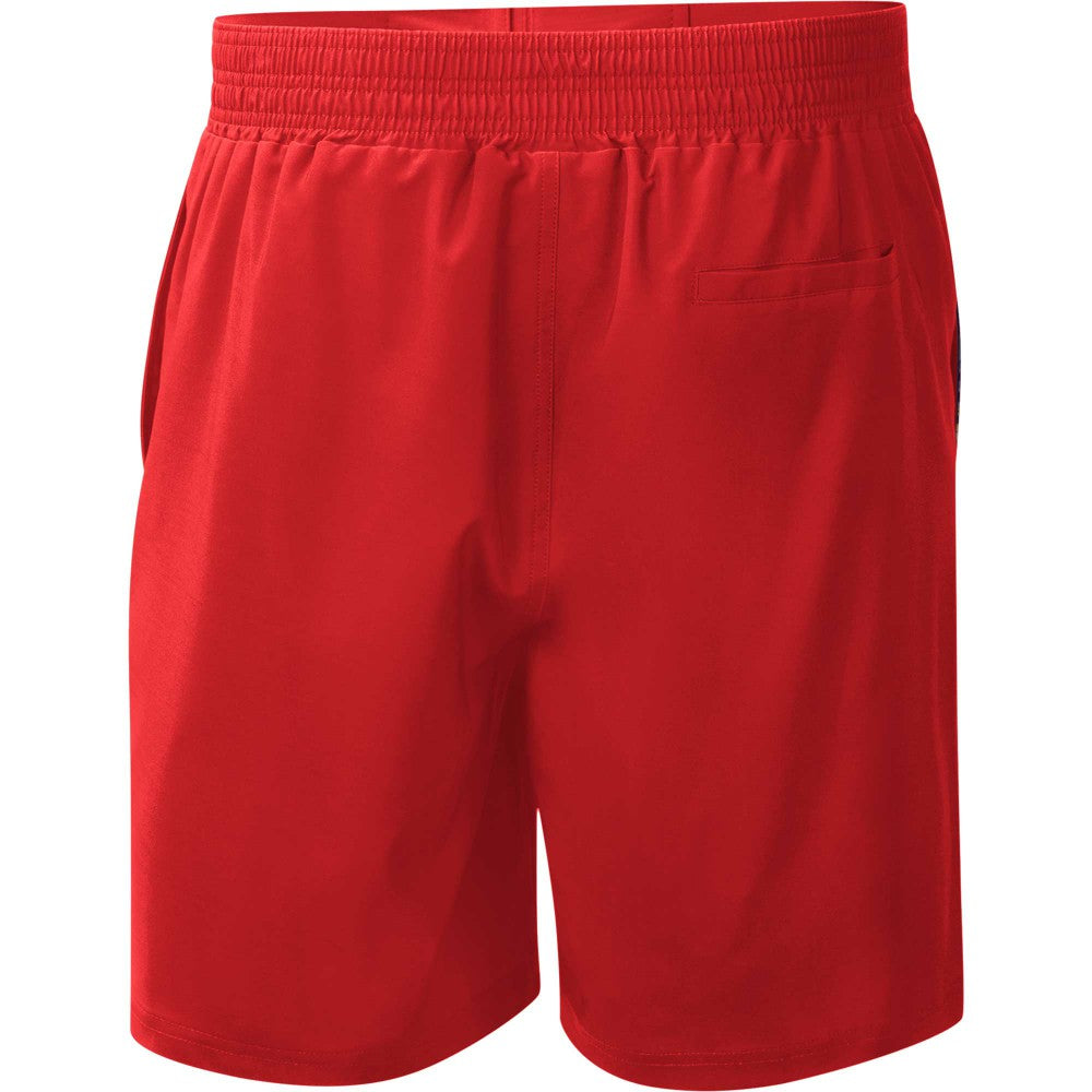 Los Angeles Angels G-III Sports by Carl Banks Breeze Volley Swim Shorts Red