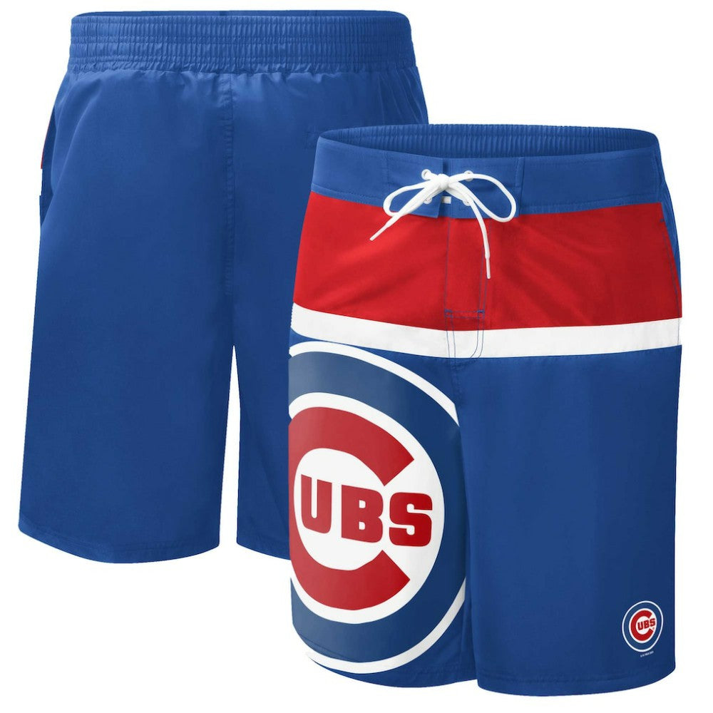 Chicago Cubs G-III Sports by Carl Banks Sea Wind Swim Shorts Royal