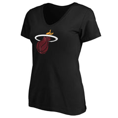 Bam Adebayo Miami Heat Women's Playmaker Team Name & Number V-Neck T-Shirt - Black online