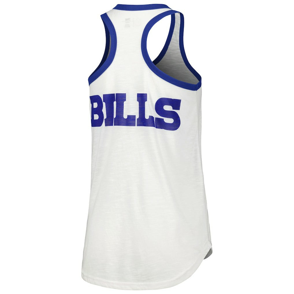 Buffalo Bills G-III 4Her by Carl Banks Women's Tater Tank Top - White for sale