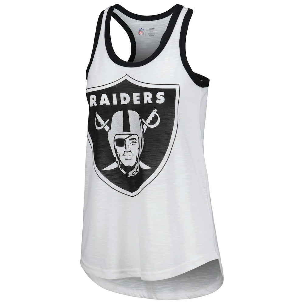 Las Vegas Raiders G-III 4Her by Carl Banks Women's Tater Tank Top - White outlet