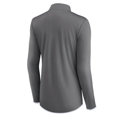 Dallas Cowboys Women's Corner Long Sleeve 1/4 Zip Top - Gray online