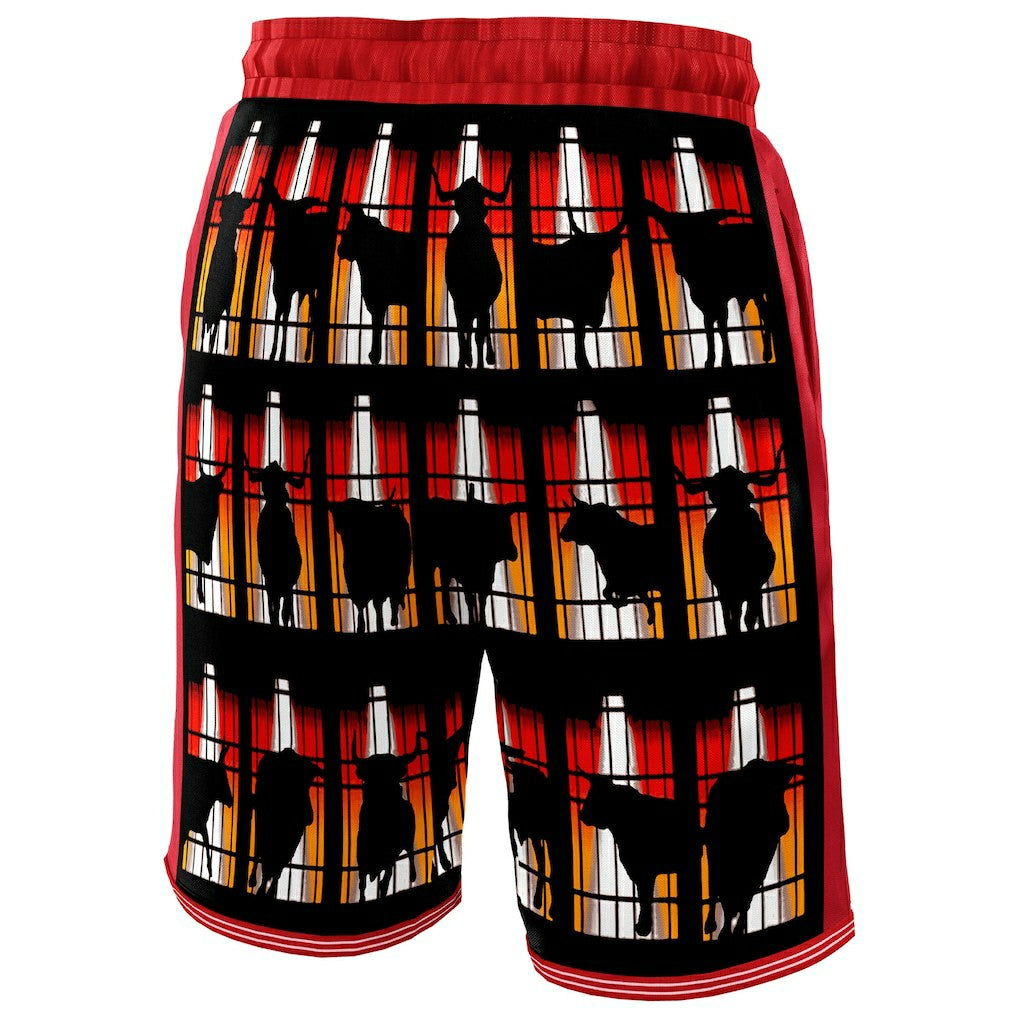 Chicago Bulls NBA & KidSuper Studios Unisex Hometown Shorts - Red online