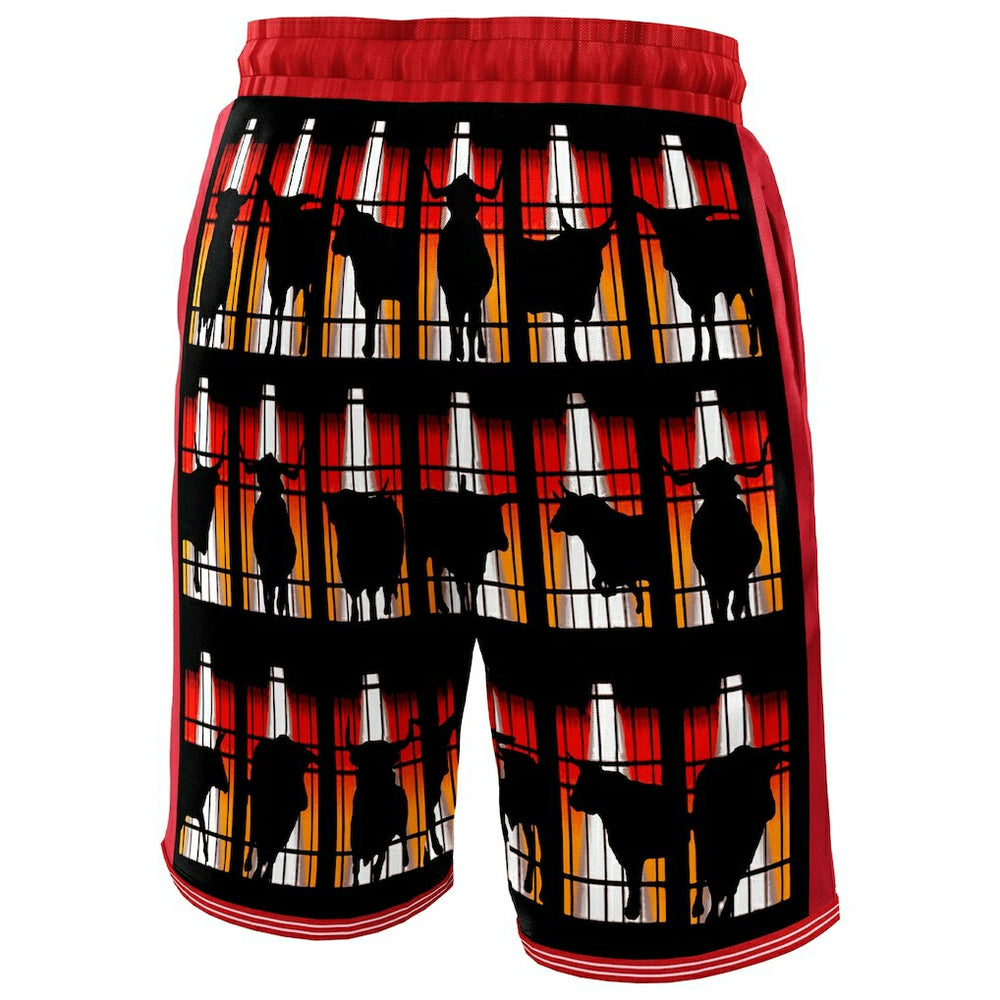 Chicago Bulls NBA & KidSuper Studios Unisex Hometown Shorts - Red online
