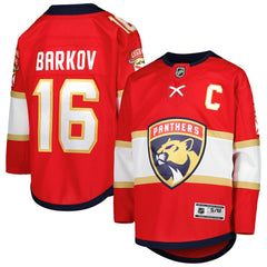 Aleksander Barkov Florida Panthers Youth Home Premier Player Jersey - Red Jerseys