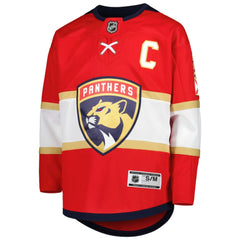 Aleksander Barkov Florida Panthers Youth Home Premier Player Jersey - Red Jerseys