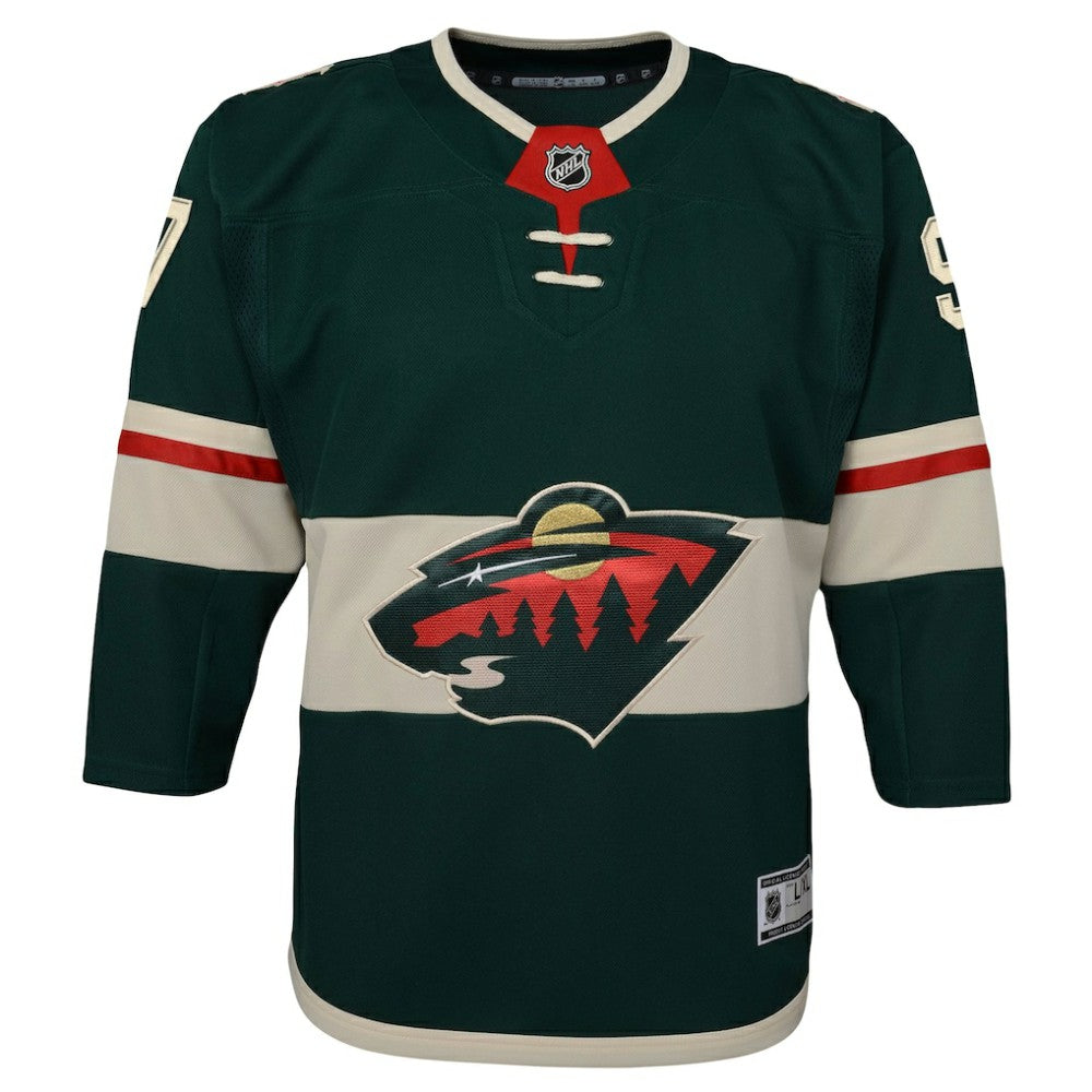 Kirill Kaprizov Minnesota Wild Youth Home Premier Player Jersey - Green Jerseys