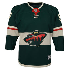Kirill Kaprizov Minnesota Wild Youth Home Premier Player Jersey - Green Jerseys