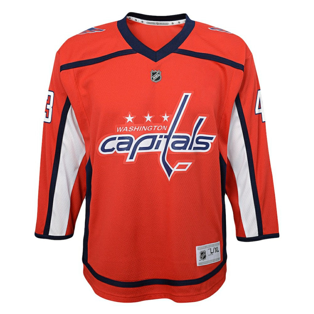 Tom Wilson Washington Capitals Youth Home Replica Player Jersey - Red Jerseys
