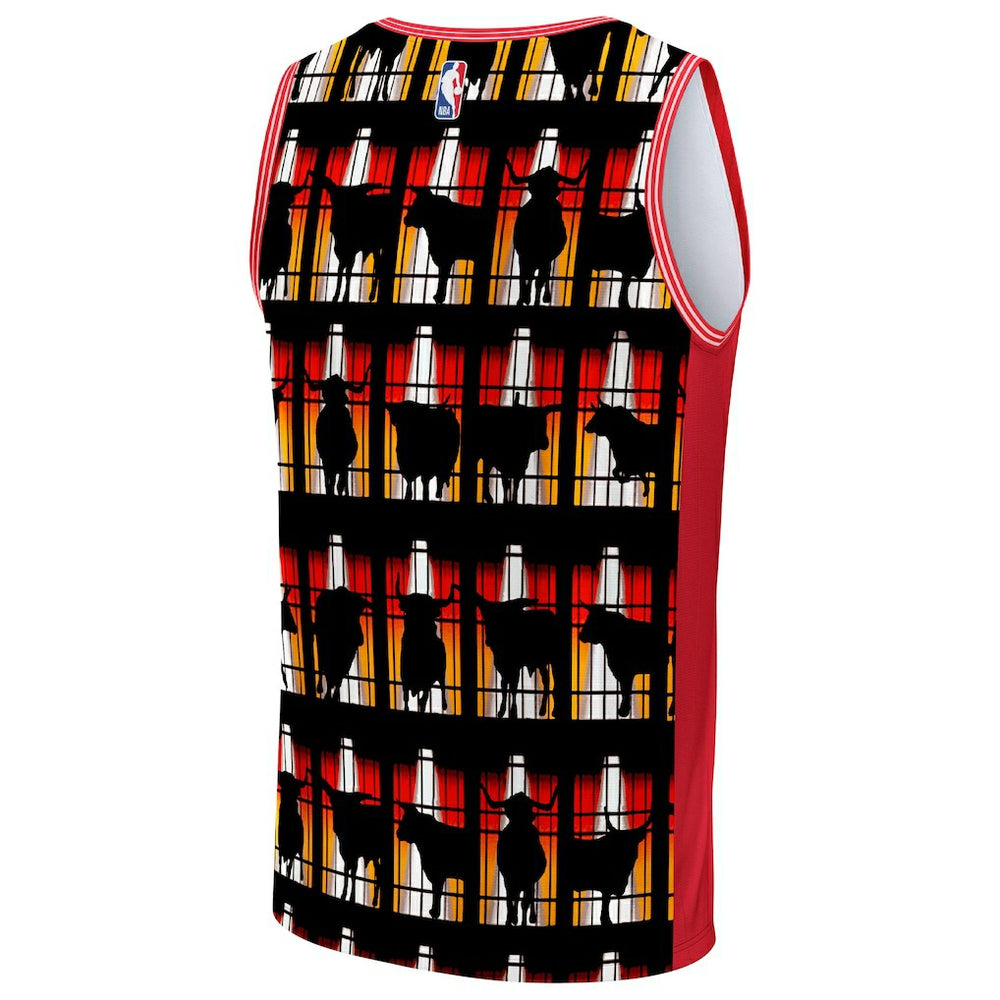 Chicago Bulls NBA & KidSuper Studios Unisex Hometown Jersey sale - Red online
