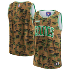 Boston Celtics NBA & KidSuper Studios Unisex Hometown Jersey - Brown shop