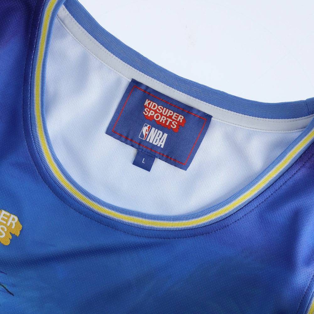 Miami Heat NBA & KidSuper Studios Unisex Hometown Jersey - Blue outlet