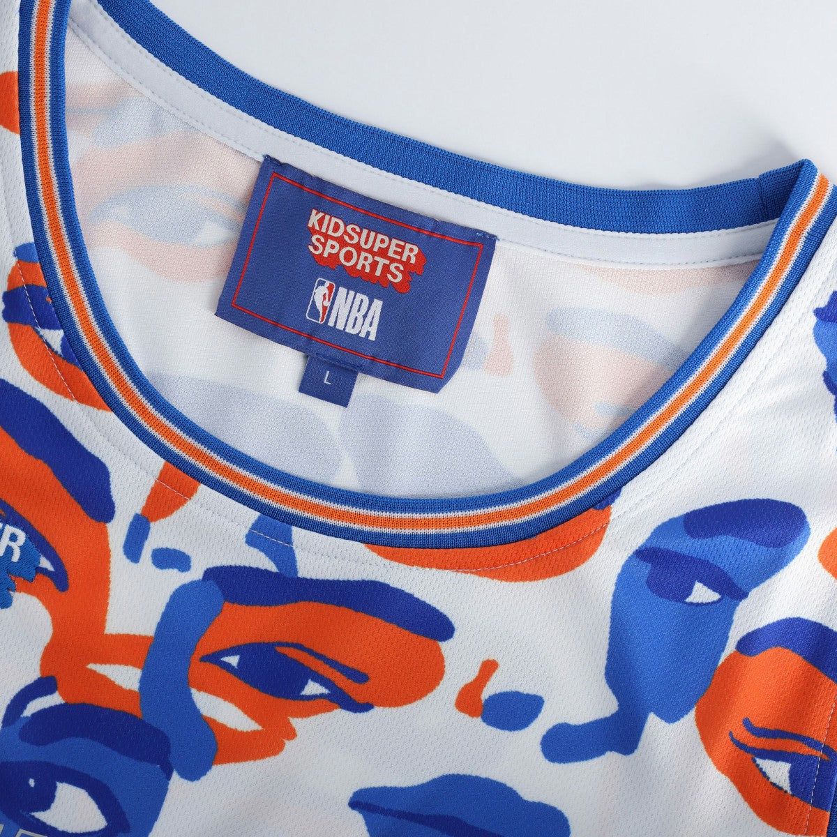 New York Knicks NBA & KidSuper Studios Unisex Hometown Jersey - White cheap