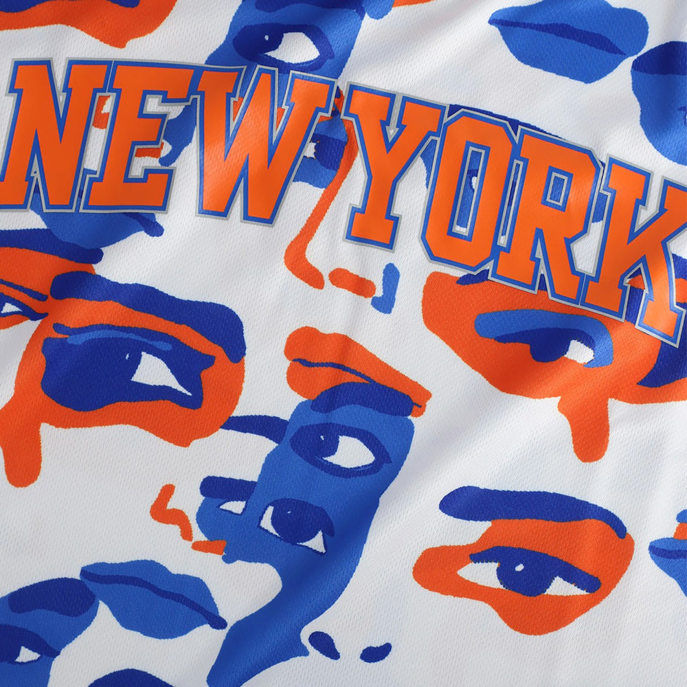 New York Knicks NBA & KidSuper Studios Unisex Hometown Jersey - White cheap